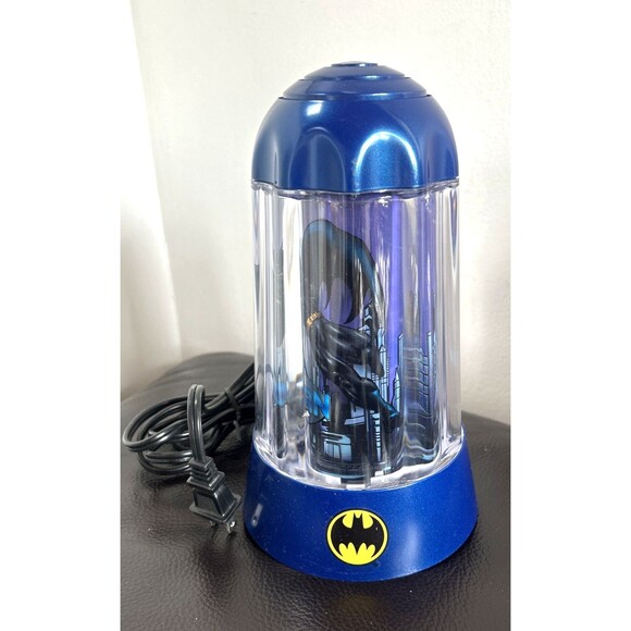 Batman Motion Lamp - 2004 Rabbit Tanaka DC Comics Rotating & Lights- Working - Picture 4 of 8